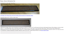 Desktop Screenshot of binaryabacus.com